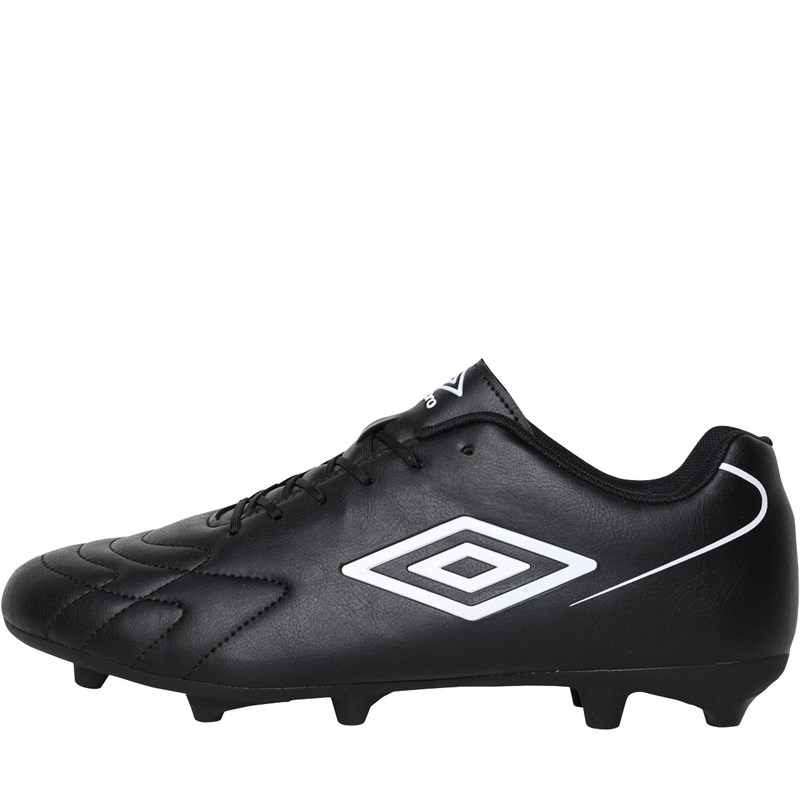 Mens Attaccante FG Firm Ground Football Boots Black/White