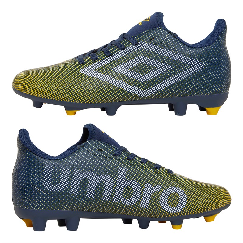 Mens Velocita Matrix 1.0 FG Firm Ground Football Boots Poseidon/White/Blazing Yellow
