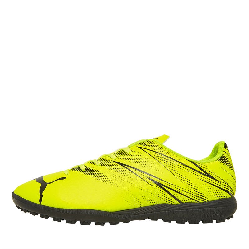 Mens Attacanto TT Astro Football Boots Electric Lime/ Black