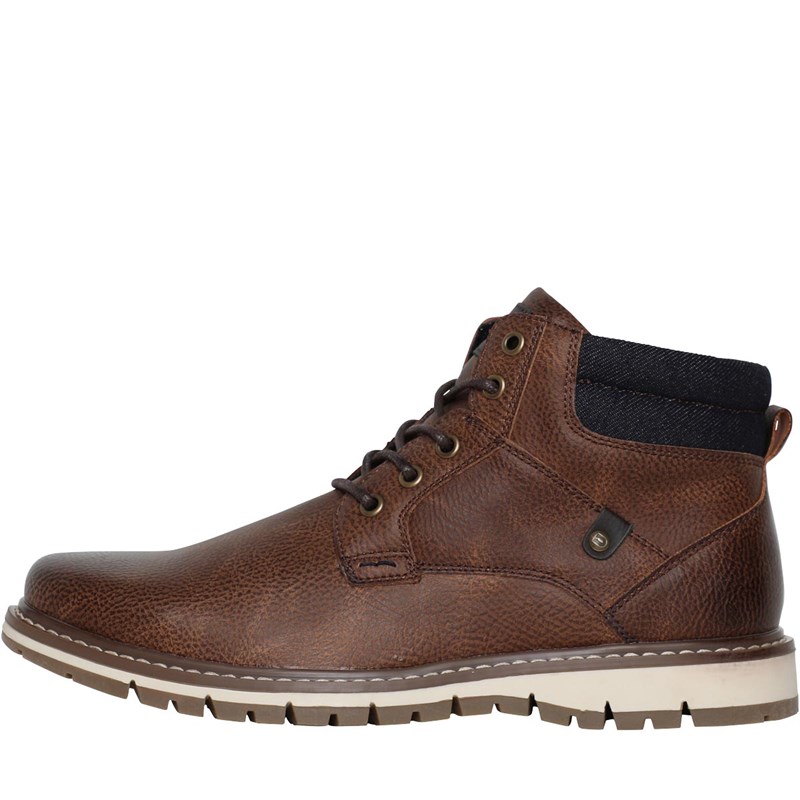 Mens Oxford Boots Tan