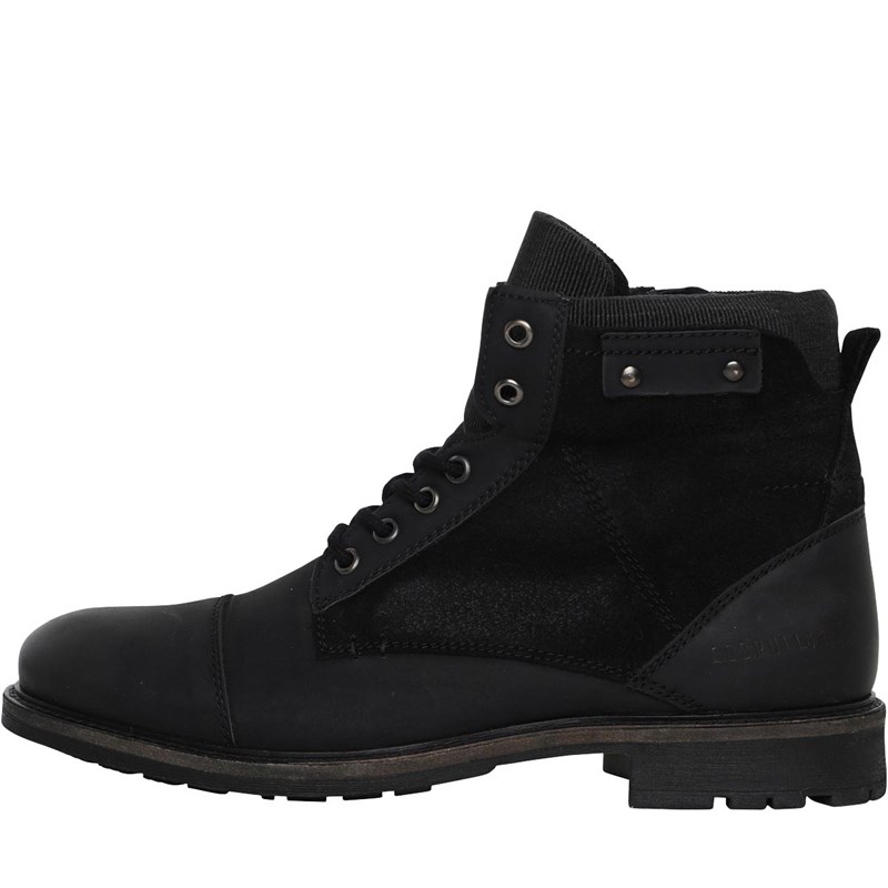 Mens Case Boots Black