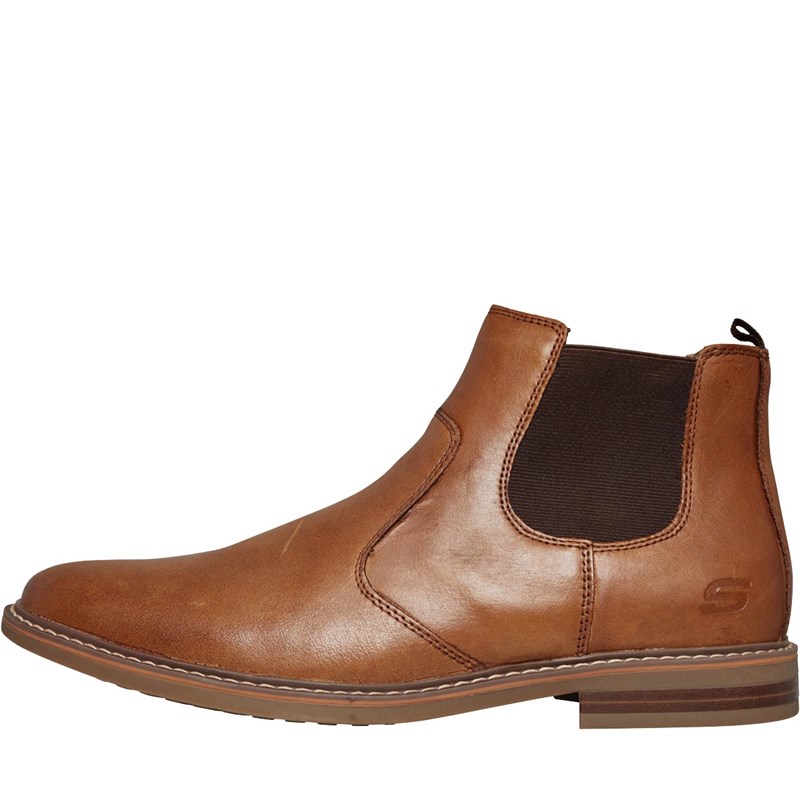 Mens Bregman Morago Chelsea Boots Cognac