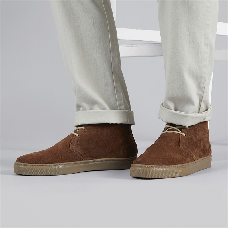 Mens Parka Chukka Boots Brown Suede 2 Mens Parka Chukka Boots Brown Suede