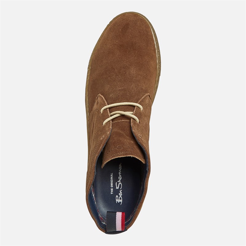 Mens Parka Chukka Boots Brown Suede 4 Mens Parka Chukka Boots Brown Suede