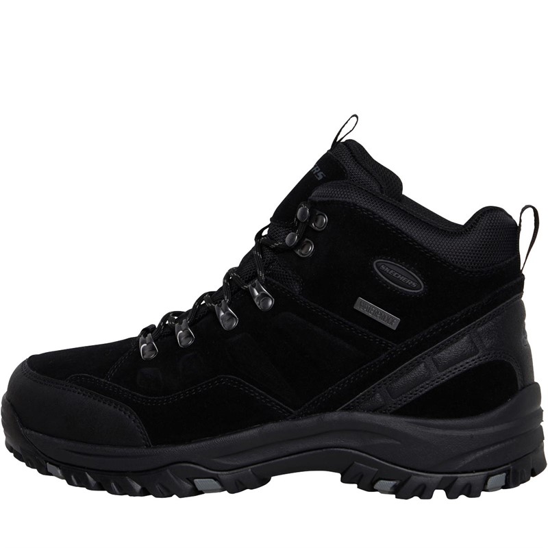 Mens Relment Pelmo Waterproof Hiking Boots Black