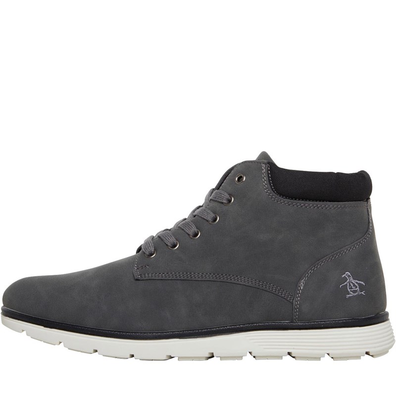 Mens Norway Chukka Boots Charcoal Grey