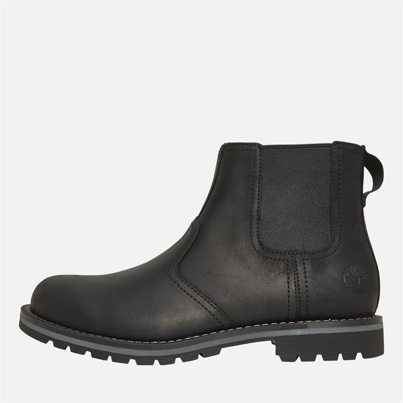 Mens Larchmont Chelsea Boots Jet Black