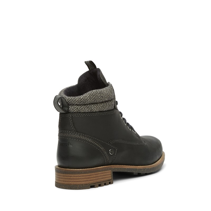 Mens Lever Boots Black 3 Mens Lever Boots Black