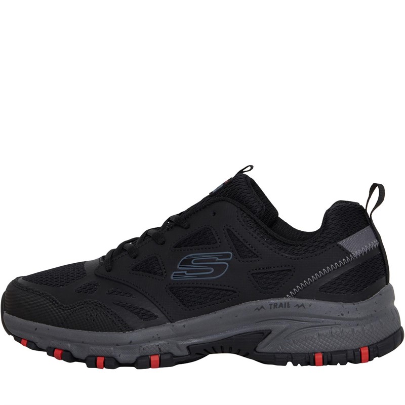 Mens Hillcrest Vast Adventure Trail Walking Shoes Black/Charcoal