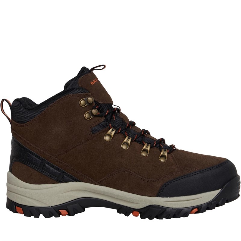 Mens Relment Pelmo Waterproof Hiking Boots Dark Brown 5 Mens Relment Pelmo Waterproof Hiking Boots Dark Brown