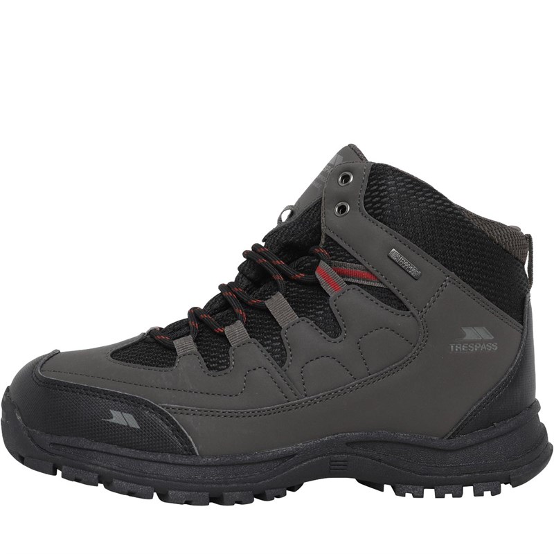 Mens Finley Mid Waterproof Hiking Boots Coffee/Rust 1 Mens Finley Mid Waterproof Hiking Boots Coffee/Rust