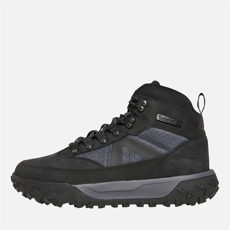 Mens Greenstride Motion 6 Boots Jet Black