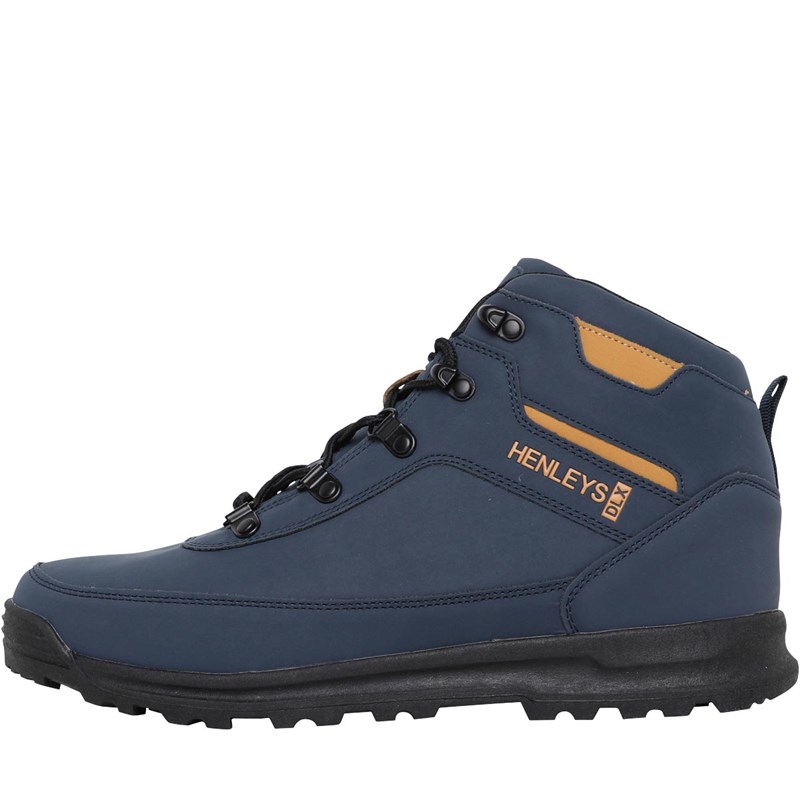 Mens Travis Boots Navy