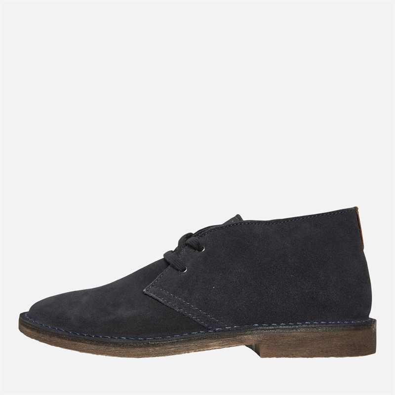 Mens Sinclair Desert Boots Navy