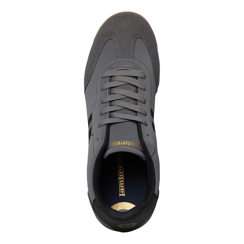 Mens Tackle Trainers Charcoal/Black 4 Mens Tackle Trainers Charcoal/Black