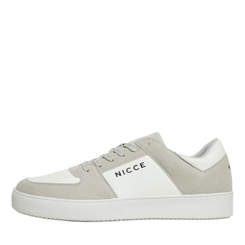 Mens Covent Trainers White/Grey