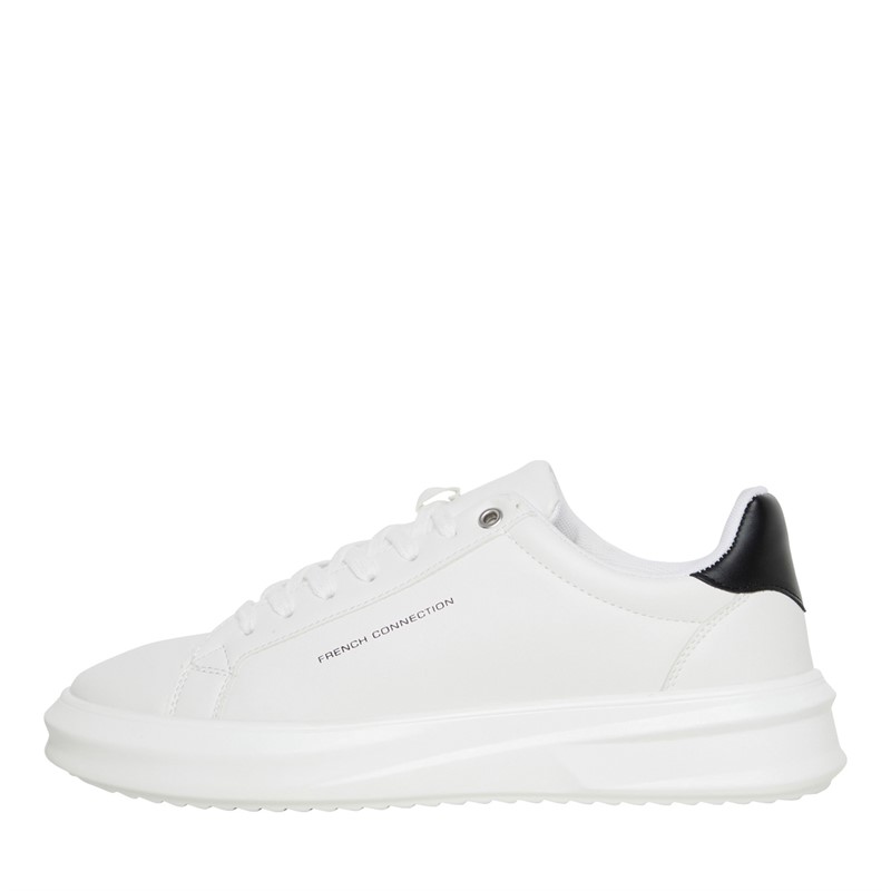Mens Hybrid Low Top Trainers White/Black 1 Mens Hybrid Low Top Trainers White/Black
