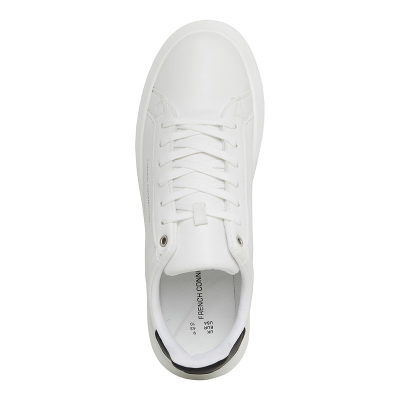 Mens Hybrid Low Top Trainers White/Black 4 Mens Hybrid Low Top Trainers White/Black