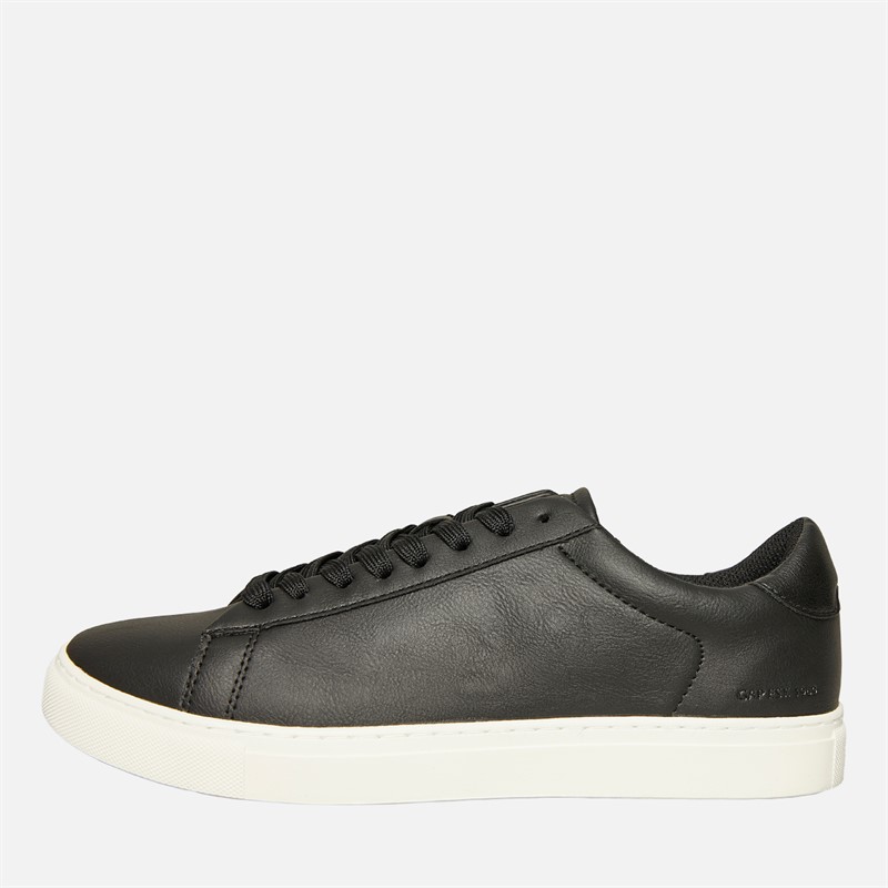 Mens Memphis Cupsole Trainers Black 1 Mens Memphis Cupsole Trainers Black