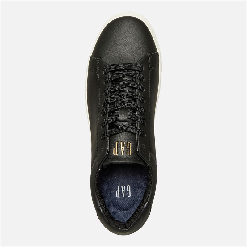 Mens Memphis Cupsole Trainers Black 4 Mens Memphis Cupsole Trainers Black