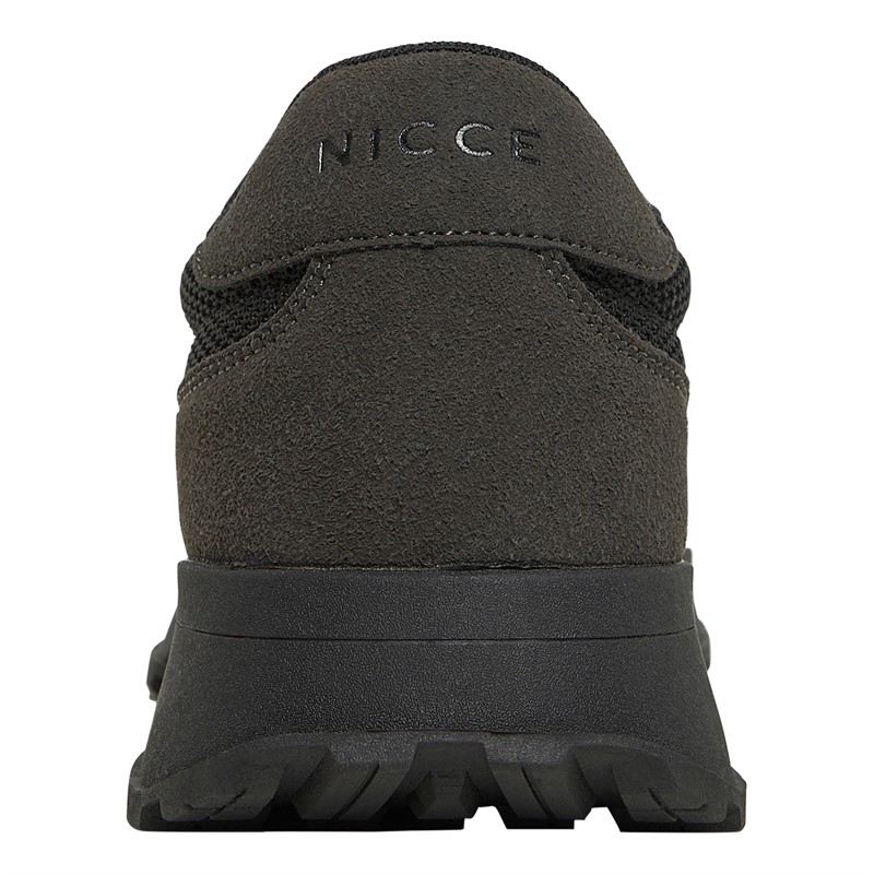 Mens Dalston Trainers Black/Grey 3 Mens Dalston Trainers Black/Grey