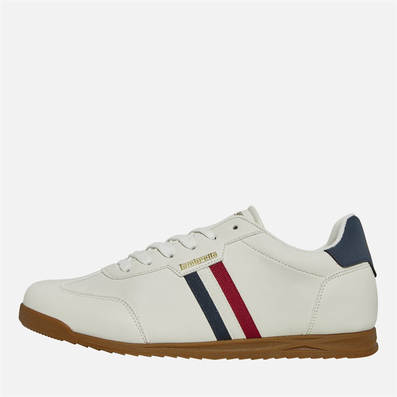 Mens Tackle Trainers White/Navy