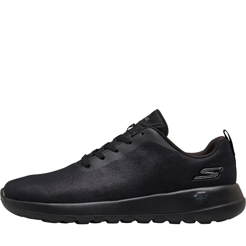 Mens GOwalk Max Impact Trainers Black/Black