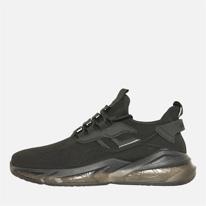 Mens Nantycaws Trainers Black Mono 1 Mens Nantycaws Trainers Black Mono