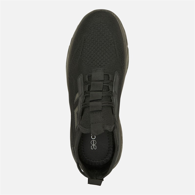 Mens Nantycaws Trainers Black Mono 4 Mens Nantycaws Trainers Black Mono