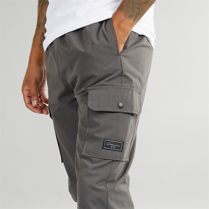 Mens Utility Cargo Pants Charcoal 3 Mens Utility Cargo Pants Charcoal