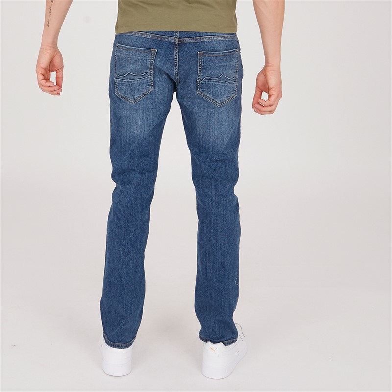 Mens Pottin 417 Regular Fit Jeans 417-Blue 2 Mens Pottin 417 Regular Fit Jeans 417-Blue