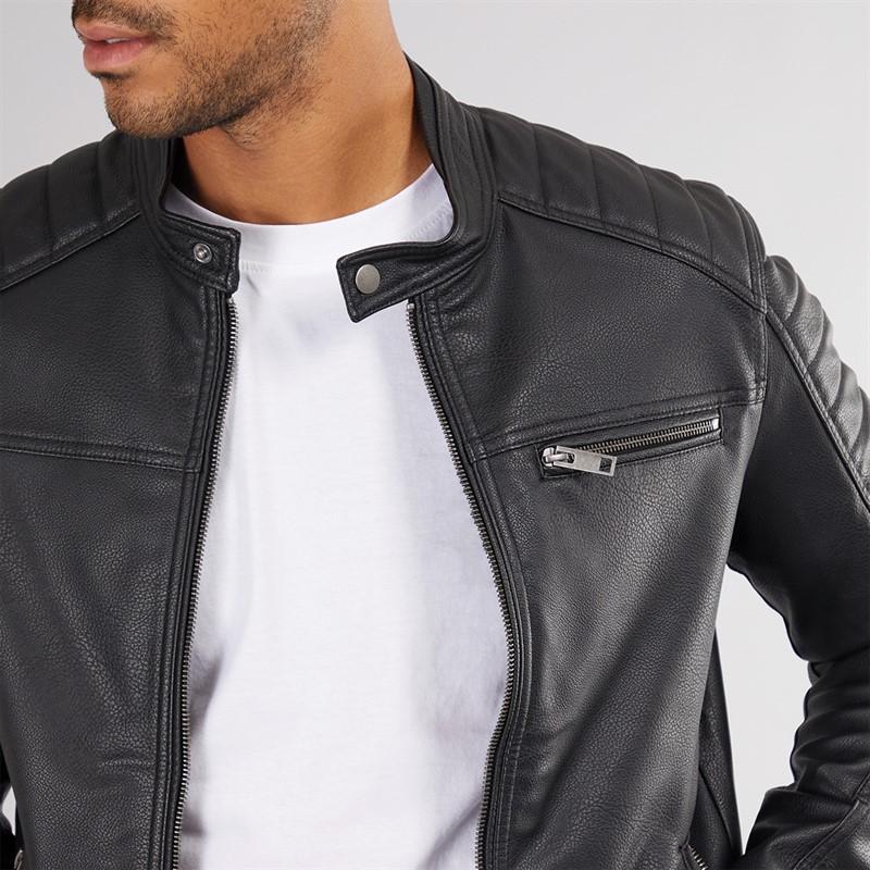 Mens Rocky Jacket Black 3 Mens Rocky Jacket Black