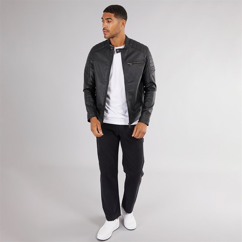 Mens Rocky Jacket Black 4 Mens Rocky Jacket Black