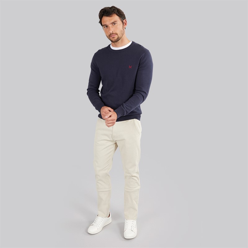Mens Crew Neck Jumper Heritage Dark Navy 4 Mens Crew Neck Jumper Heritage Dark Navy