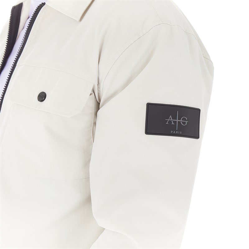 Mens Stelth Overshirt Stone 3 Mens Stelth Overshirt Stone