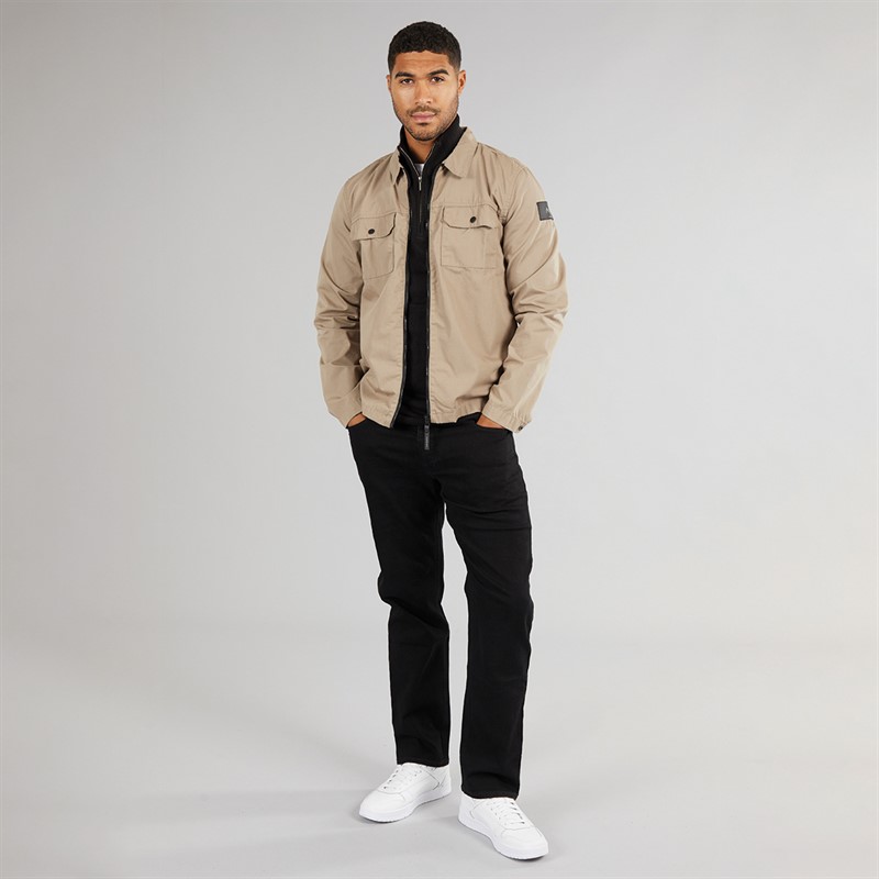 Mens Stelth Overshirt Stone 4 Mens Stelth Overshirt Stone