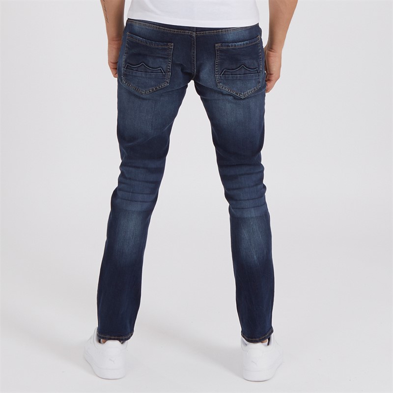 Mens Moriarty Slim Fit Jeans Blue 2 Mens Moriarty Slim Fit Jeans Blue