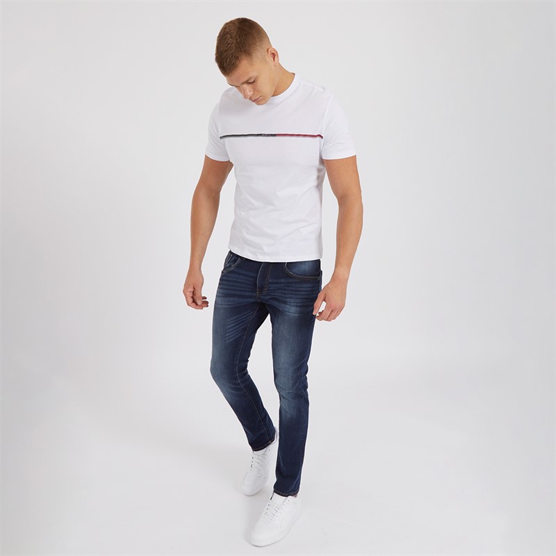 Mens Moriarty Slim Fit Jeans Blue 4 Mens Moriarty Slim Fit Jeans Blue