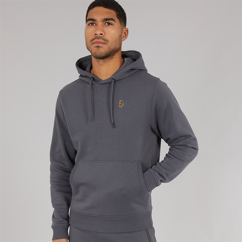 Mens Sneaker Freak Hoodie Charcoal