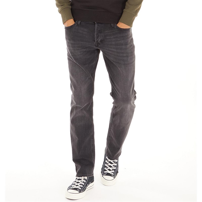 JACK AND JONES Mens Glenn Sq354 Slim Fit Jeans Black 1 JACK AND JONES Mens Glenn Sq354 Slim Fit Jeans Black