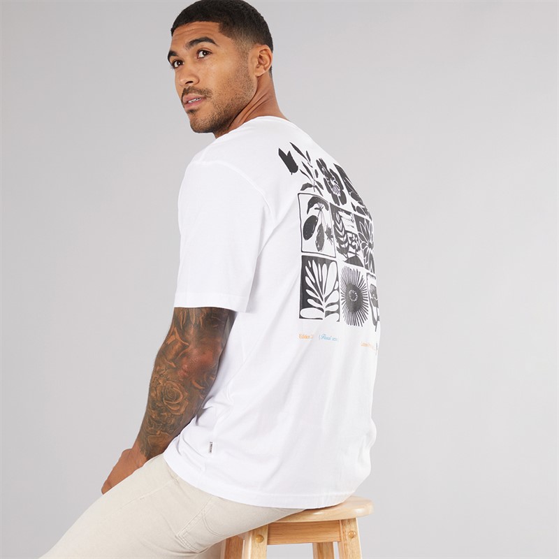 Mens Tristan Relax T-Shirt Flores