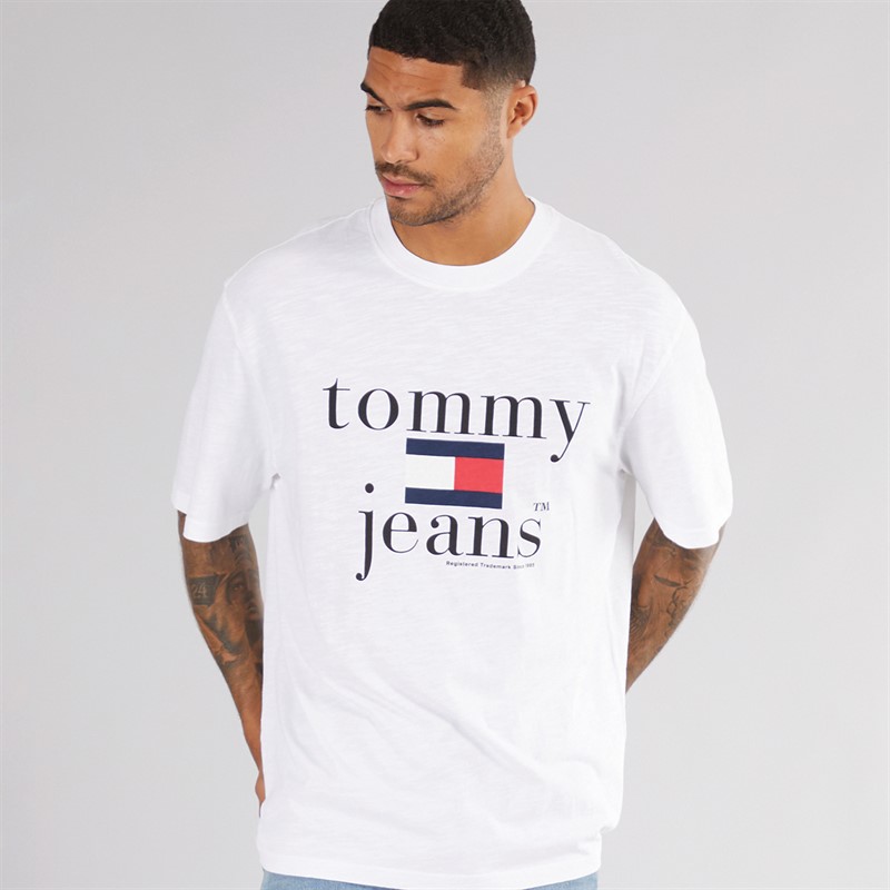 Mens 90s Logo T-Shirt White