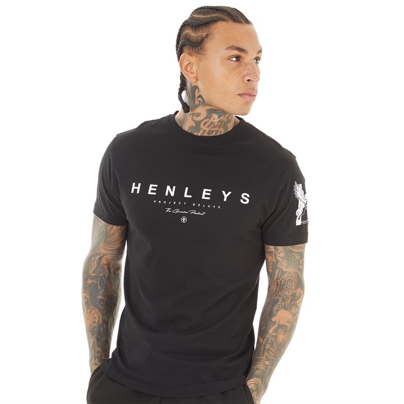 Mens Hentyme T-Shirt Black