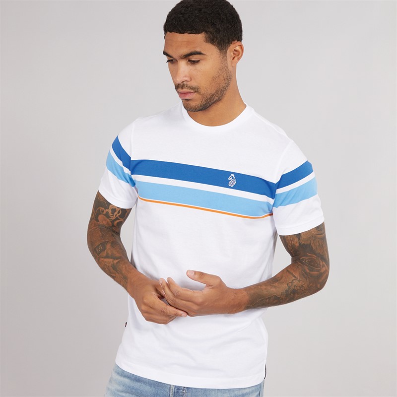 Mens Rio De Brazillia T-Shirt White/Ink Blue/Atlantic 1 Mens Rio De Brazillia T-Shirt White/Ink Blue/Atlantic