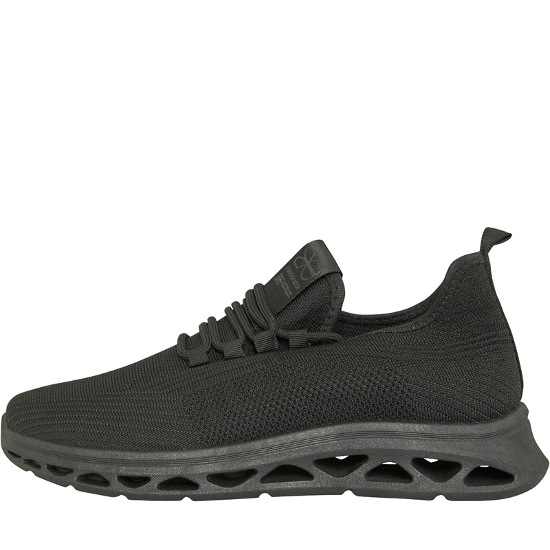 Trebed Trainers Black Mono