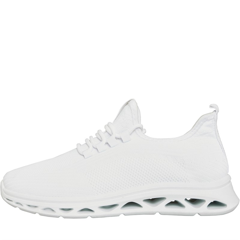 Trebed Trainers White Mono