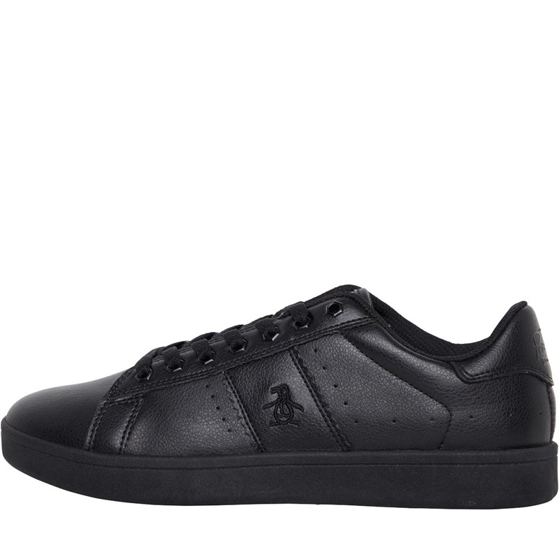 Mens Steadman Trainers All Black