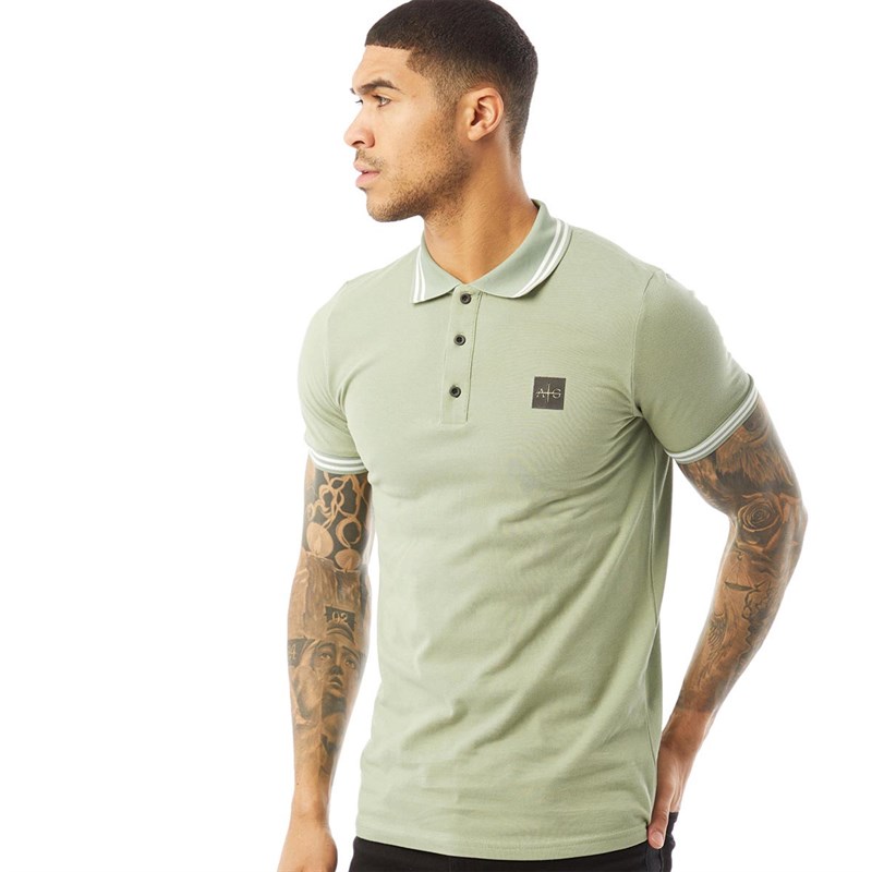 Mens Relate Polo Sage