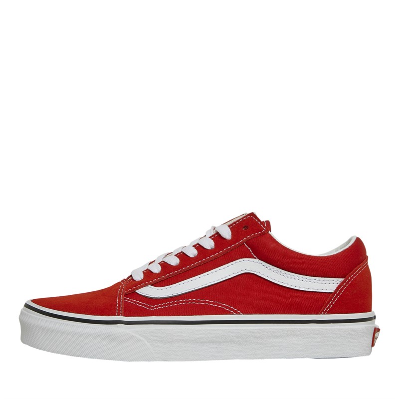 Old Skool Trainers Racing Red/True White