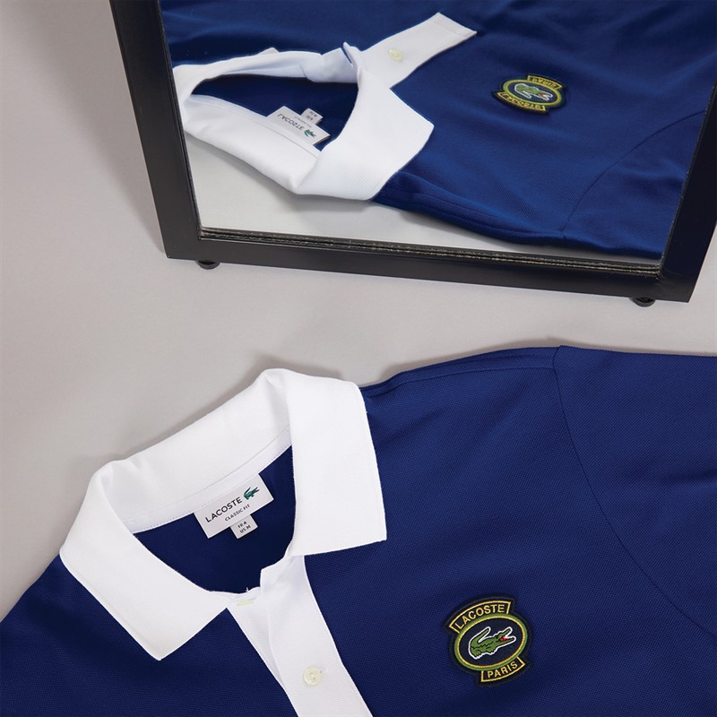 Mens Short Sleeve Polo Shirt Captain/White 3 Mens Short Sleeve Polo Shirt Captain/White
